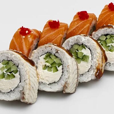 Атлантика в Лютые роллы по цене 840 ₽