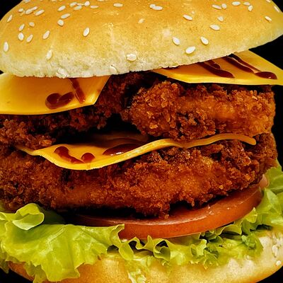 Чикенбургер Хашбраун в Old Buick Diner по цене 465 ₽