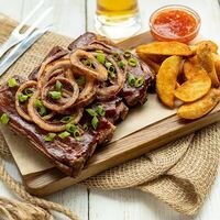 Ребра свиные BBQ в Табаско
