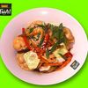 Мини-пельмени с овощами в соусе на выбор в Tasty thai по цене 420