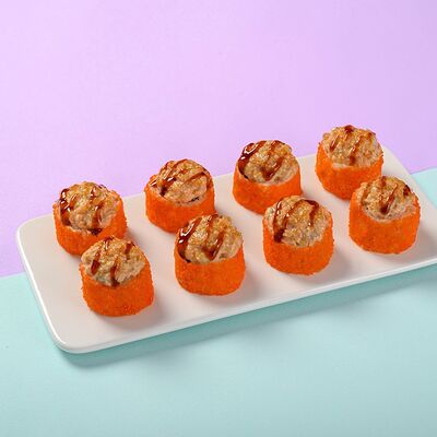 Запеченный с лососем в Круглое катаем по цене 549 ₽