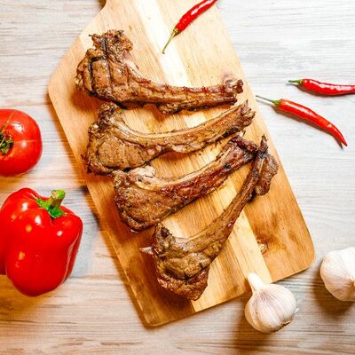 Шашлык из каре барашка в Бурум по цене 500 ₽