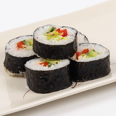 Овощной ролл в Sushi&wok по цене 299 ₽