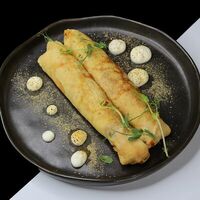 Блины с курицей и грибами в Libido