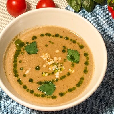 Суп-пюре из лесных грибов в Моя Италия по цене 462 ₽