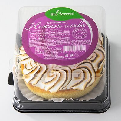 Торт-пирожное Нежная слива в Ничего лишнего по цене 315 ₽