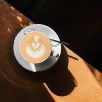 Капучино (миндальное молоко) в Nook Coffee