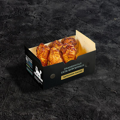 Куриные крылышки 5шт в Burger Club по цене 370 ₽