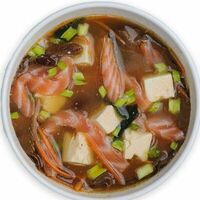 Мисо-суп с лососем в Ями суши