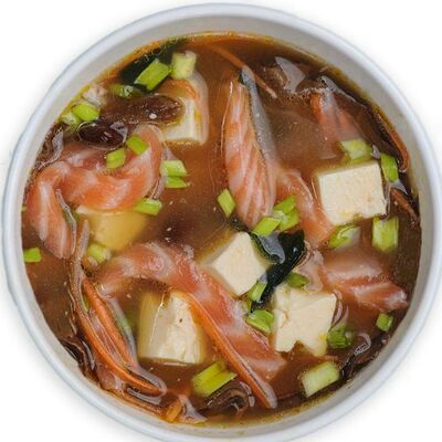 Мисо-суп с лососем в Ями суши по цене 415 ₽