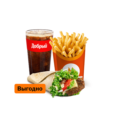 Биг Спешиал Ролл Большой Комбо в Вкусно – и точка по цене 539 ₽