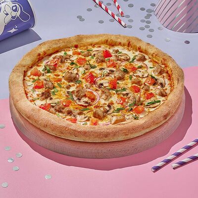 Пицца Том ям с курицей 30 см в Dostaевский по цене 861 ₽