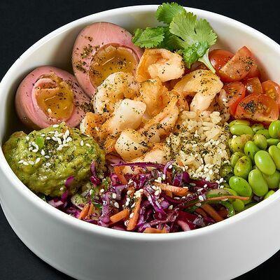 Поке креветки в Полтора тигра по цене 930