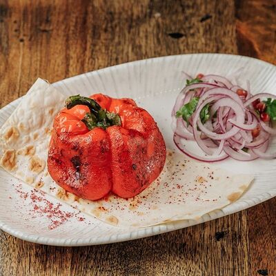 Перец красный на гриле в Вах!Хинкали по цене 405 ₽