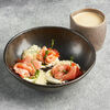 Сырный суп с копчёным лососем и красной икрой в 1st Gallery Kitchen Atlantis по цене 1450