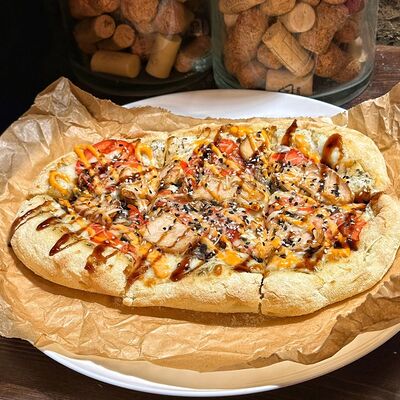 Римская пицца курица и грибы в FABRIKA по цене 880 ₽