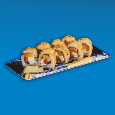 Томаму (Ролл с лососем и манго) в Yume sushi по цене 750 ₽