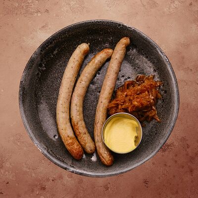 Колбаски свиные в The Pivo по цене 350 ₽