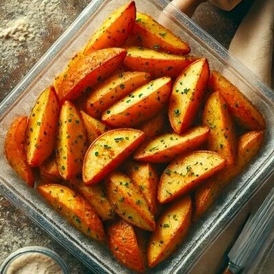 Картошка Айдахо с чесночком в ФастФуд 34 - Кафе на Юности по цене 190 ₽