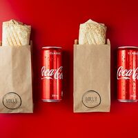 Сет на двоих 2 шаурмы 1000 островов и 2 Добрый Cola в ROLL X