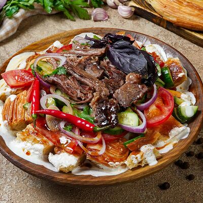 Курутоб с мясом в Чашма по цене 745 ₽