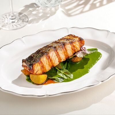 Форель с костра по-карельски в Cristal по цене 1900 ₽