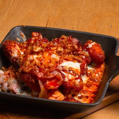 Сковородка с попкорном из курицы в Co.mein по цене 535 ₽