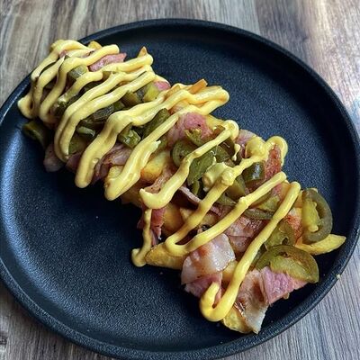 Фри с хлапеньо и беконом в Гастропаб Ёж по цене 480 ₽