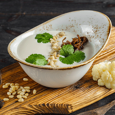 Крем- суп из цветной капусты в ИТЛЕ Стейк-кафе Halal по цене 415