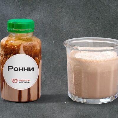 Шоколадно-банановый милкшейк в Mama Pizza по цене 310 ₽