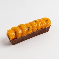 Тарталетка с мандарином, фундучной пастой и кранчем в Британские Пекарни