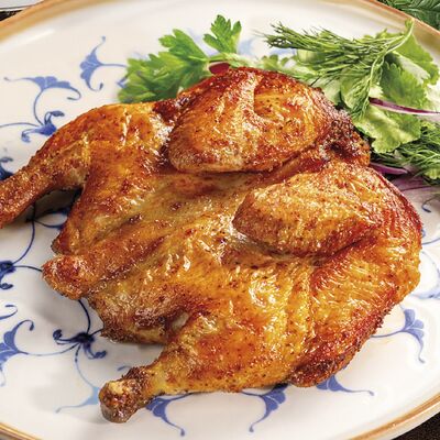 Цыпленок запеченный в Урюк по цене 990 ₽