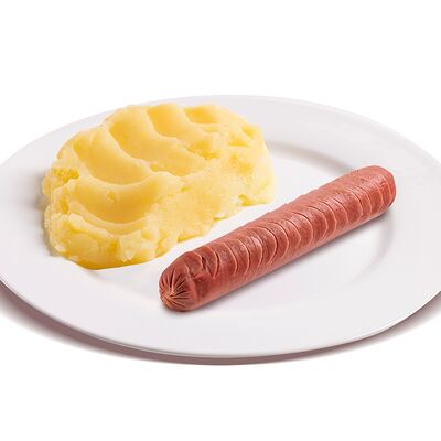 Картофельное пюре с сосиской в Сковородовна по цене 335 ₽