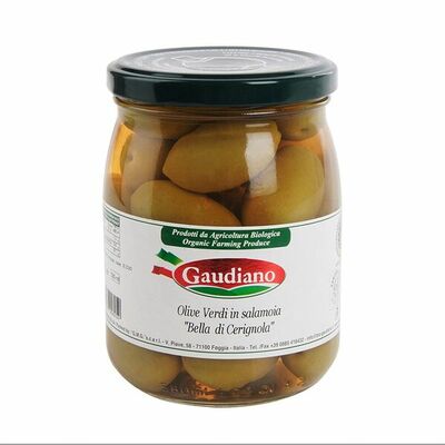 Оливки зеленые Белла Чериньола Био, Gaudiano, Италия в Азбука Вкуса Экспресс Меню по цене 829 ₽