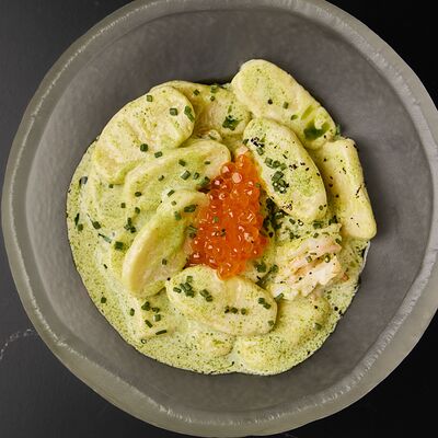 Ньокки с креветкой в Энотека БарДо по цене 990 ₽