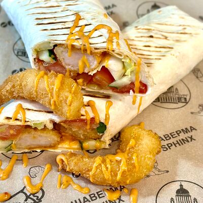 Шаверма с креветкамив Шаверма Sphinx по цене 599 ₽