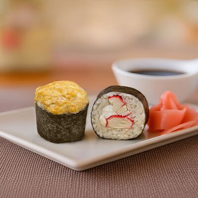 Ролл Краб Сакура в Большой Аппетит по цене 563 ₽