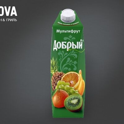 Сок Добрый Мультифрукт в Drova по цене 300 ₽