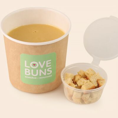 Суп-пюре грибной в Love Buns по цене 150 ₽
