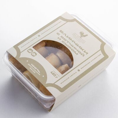 Блинчики с ветчиной и сыром в Уха из петуха по цене 24 р.