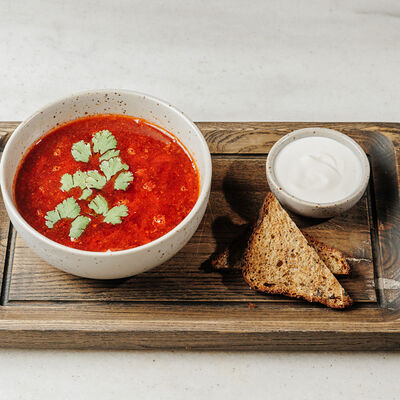 Борщ с черносливом в Потроха по цене 439