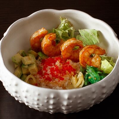 Поке с тигровыми креветками в Per Se по цене 1050 ₽