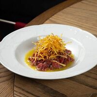 Тартар из говядины в Chopbbq