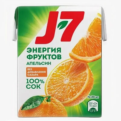 Сок J7 Апельсин в Пекарня Буханка по цене 75 ₽