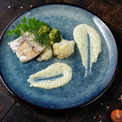 Треска с овощами на пару в Meat bar по цене 410 ₽