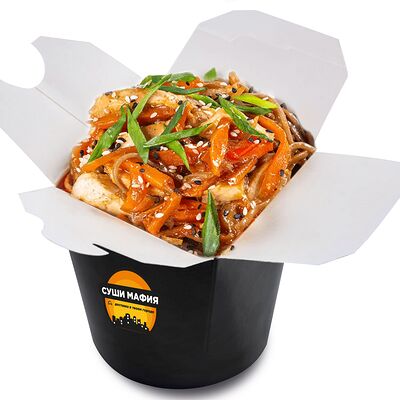 Вок Удон с курочкой (острый) в Суши мафия по цене 570 ₽