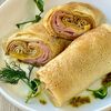 Блины с ветчиной, сыром и сметаной в Дольче по цене 400