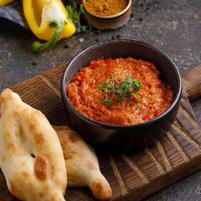 Баклажанная икра в Баклажан в ТЦ 