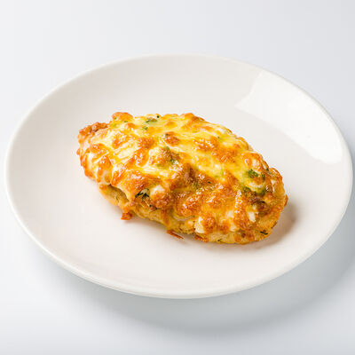 Куриная грудка с жареными грибами и ветчиной в Му-Му по цене 430 ₽