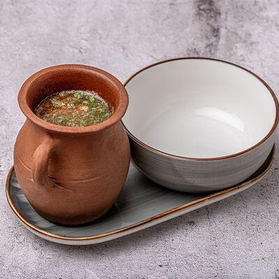 Куза Шурпа из говядины в Афрасиаб по цене 475 ₽